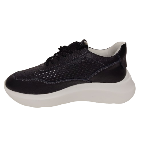 Sneakers dama LA BOTTINE SOURIANTE 5068 din piele naturala, culoare negru