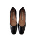 Pantofi dama din piele naturală naplak, culoare negru