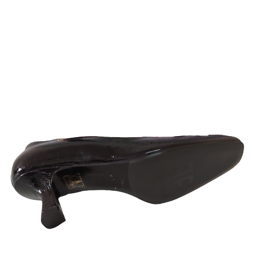 Pantofi dama din piele naturală naplak, culoare negru