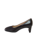 Pantofi dama din piele naturală de vițel, culoare negru
