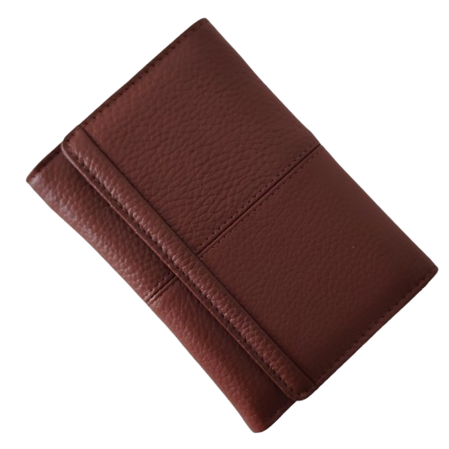 Portofel dama din piele naturala Q1853, culoarea maro