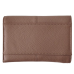 Portofel dama din piele naturala Q1853, culoarea maro soil