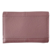 Portofel dama din piele naturala Q1853, culoarea roz