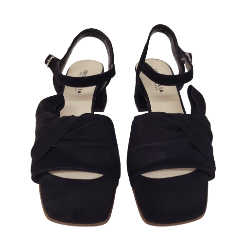 Sandale dama 109T50-NERO din piele naturala, culoare negru