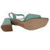 Sandale dama 109T50-AQUAM din piele naturala, culoare turcoaz
