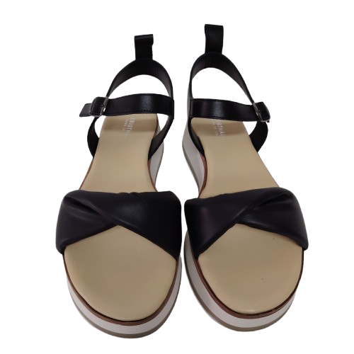 Sandale dama STACY din piele naturala, culoare negru