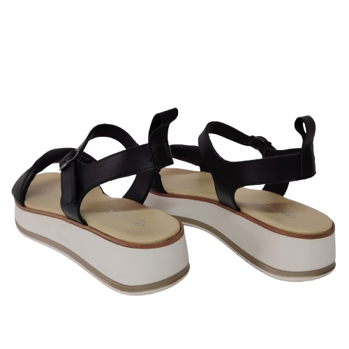 Sandale dama STACY din piele naturala, culoare negru