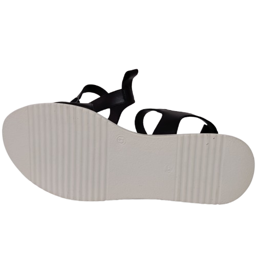 Sandale dama STACY din piele naturala, culoare negru