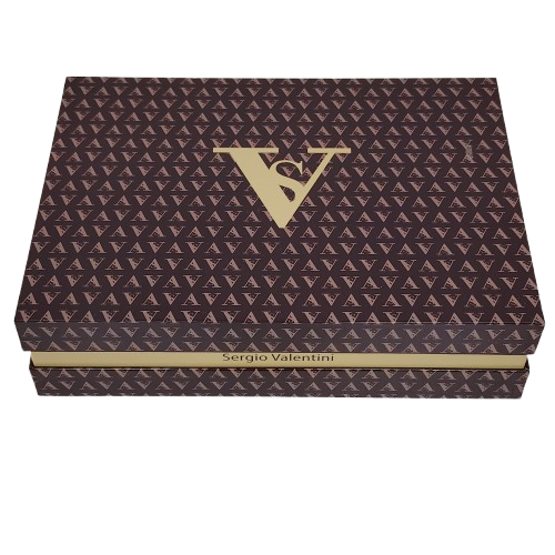 Set de curea si portofel de piele  culoare negru Sergio Valentini