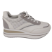 Sneakers dama AD771 din piele ecologica , culoare alb
