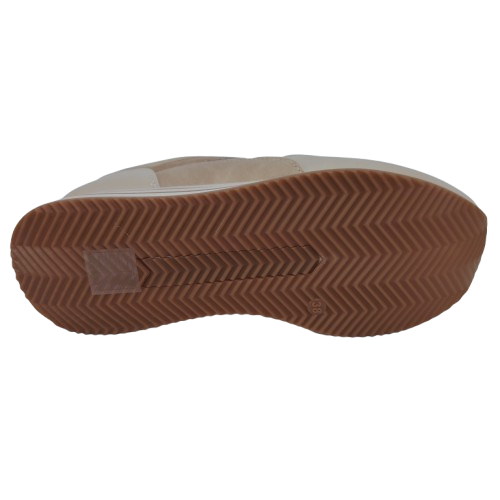 Sneakers dama AD787 din piele ecologica , culoare bej