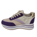 Sneakers dama AD771 din piele ecologica , culoare violet