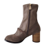 Botine dama FIORANGELO din piele naturala elastică nappa, culoare gri