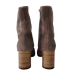 Botine dama FIORANGELO din piele naturala elastică nappa, culoare gri
