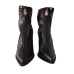 Botine dama FIORANGELO din piele naturala elastică nappa, culoare negru