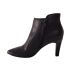 Botine dama din piele naturala nappa, culoare negru