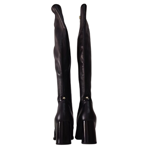Cizme dama FIORANGELO din piele naturala nappa, culoare negru