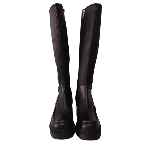 Cizme dama FIORANGELO din piele naturala nappa, culoare negru