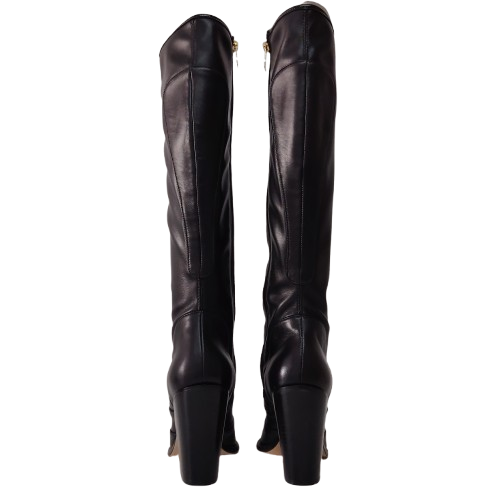 Cizme dama FIORANGELO din piele naturala nappa, culoare negru