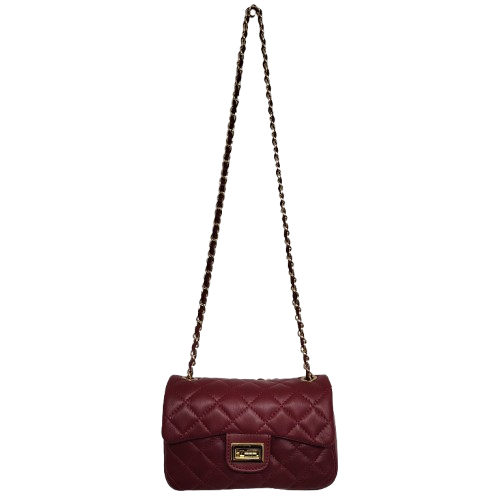 Geantă damă din piele naturală 5066, culoare bordo