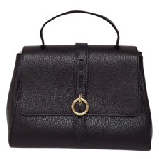 Geantă damă din piele naturală 5606, culoare negru