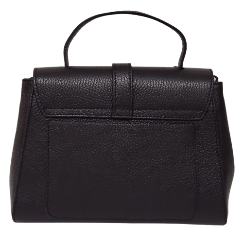 Geantă damă din piele naturală 5606, culoare negru