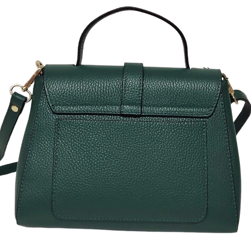 Geantă damă din piele naturală 5606, culoare verde