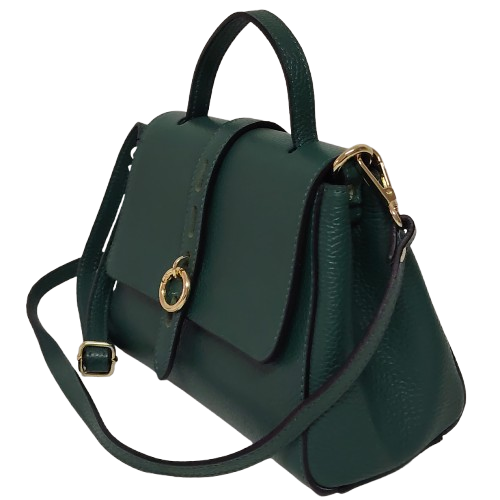 Geantă damă din piele naturală 5606, culoare verde