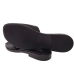 Papuci dama din piele naturala EVELYN, culoare negru
