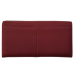 Portofel dama din piele naturala Q1857, culoarea rosu