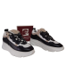 Sneakers dama FIORANGELO din piele naturala, culoare negru